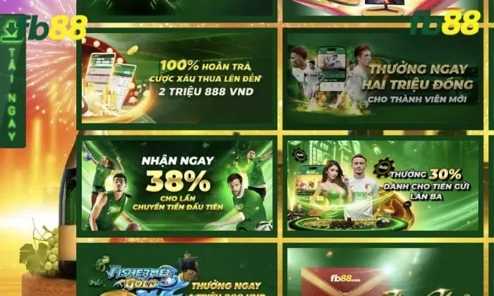 Điều khoản sự kiện 100% hoàn trả cược xâu FB88