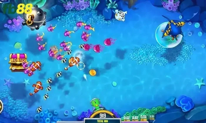 Ưu điểm của trò chơi bắn cá tại FB88