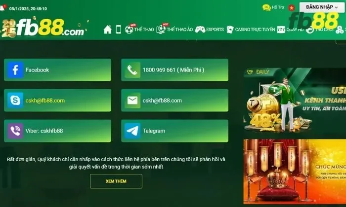 Ưu điểm của hệ thống chăm sóc khách hàng FB88